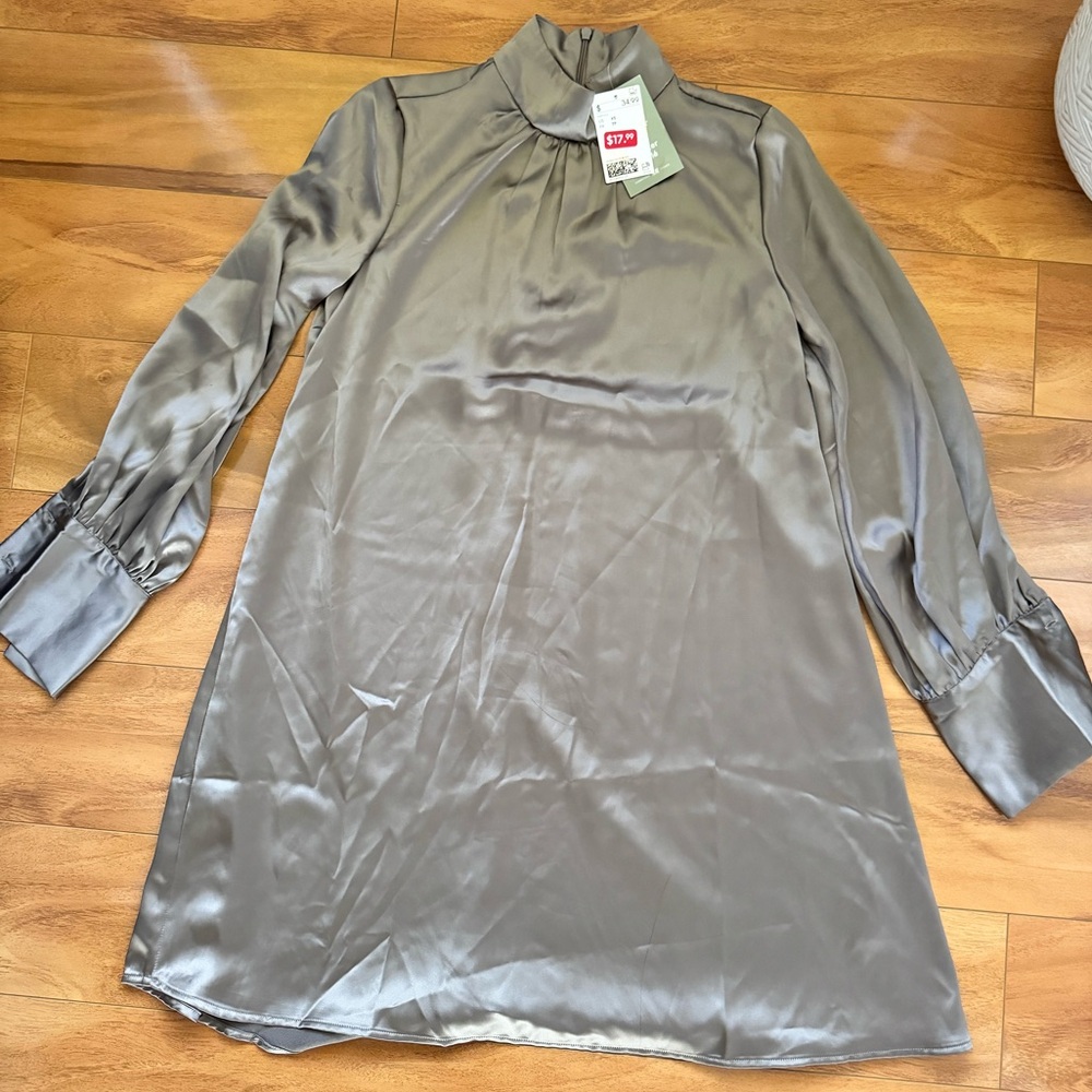 H&M silver dress